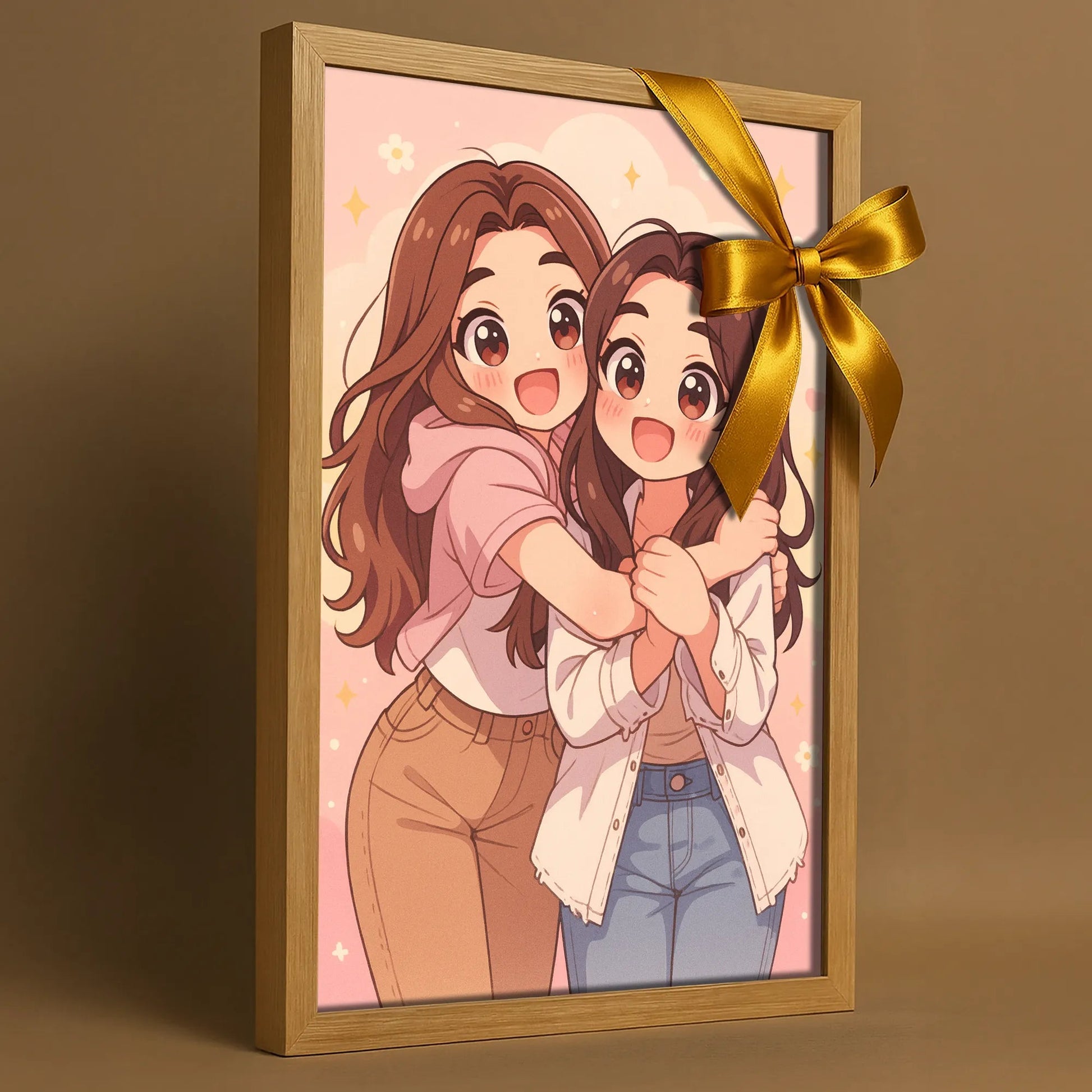 Ritratto personalizzato stile Super Dolce | Incorniciamoci