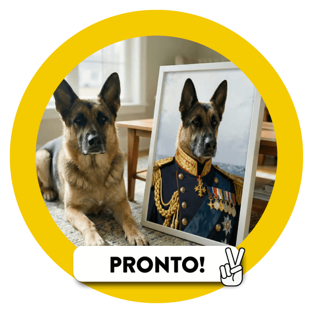 Ecco pronto il tuo ritratto personalizzato