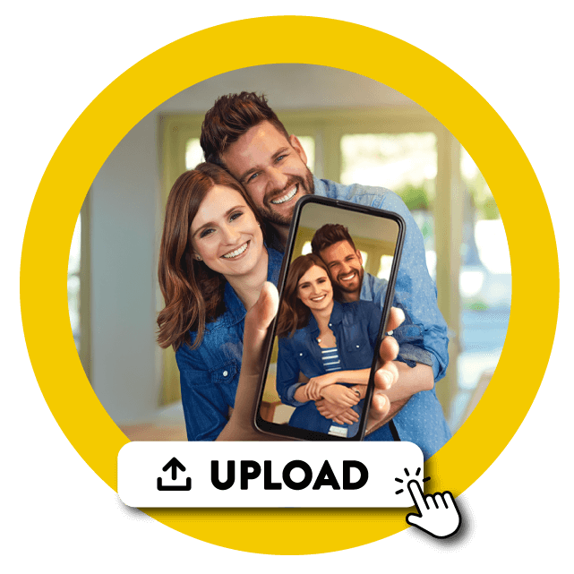 Carica una foto ed effettua l'ordine