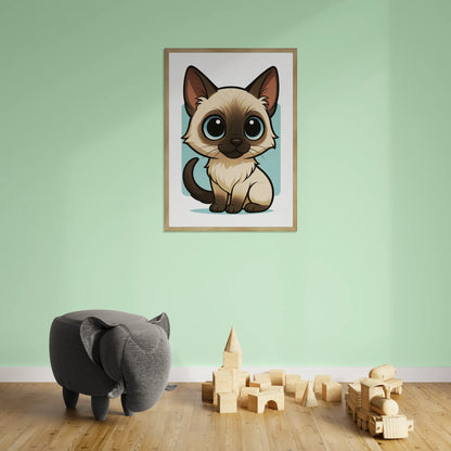 Siamese in stile Chibi