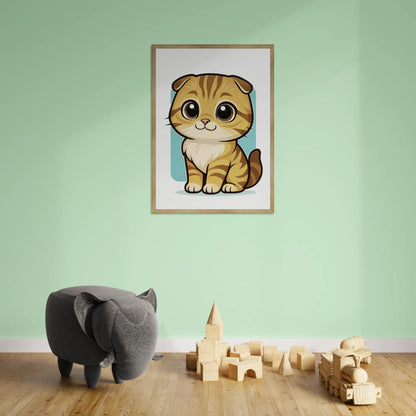 Scottish Fold in stile Chibi