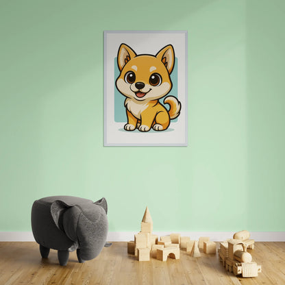 Volpino in stile Chibi