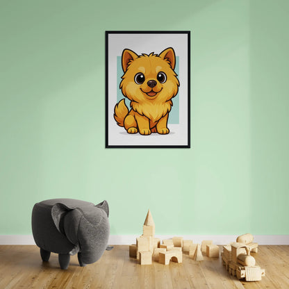 Chow Chow in stile Chibi