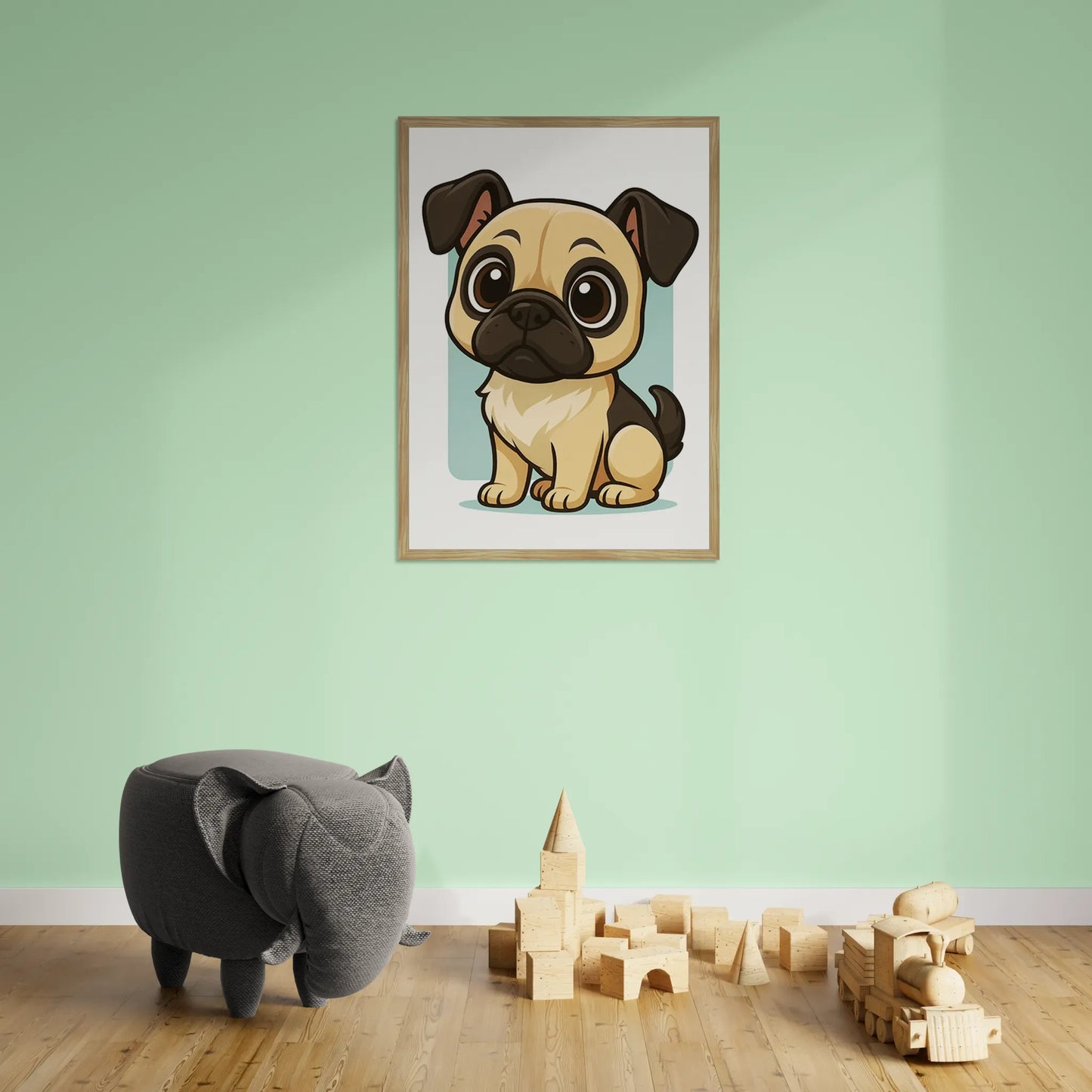 Carlino in stile Chibi