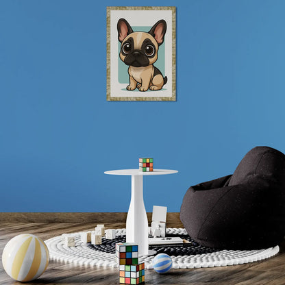 Bulldog Francese in stile Chibi