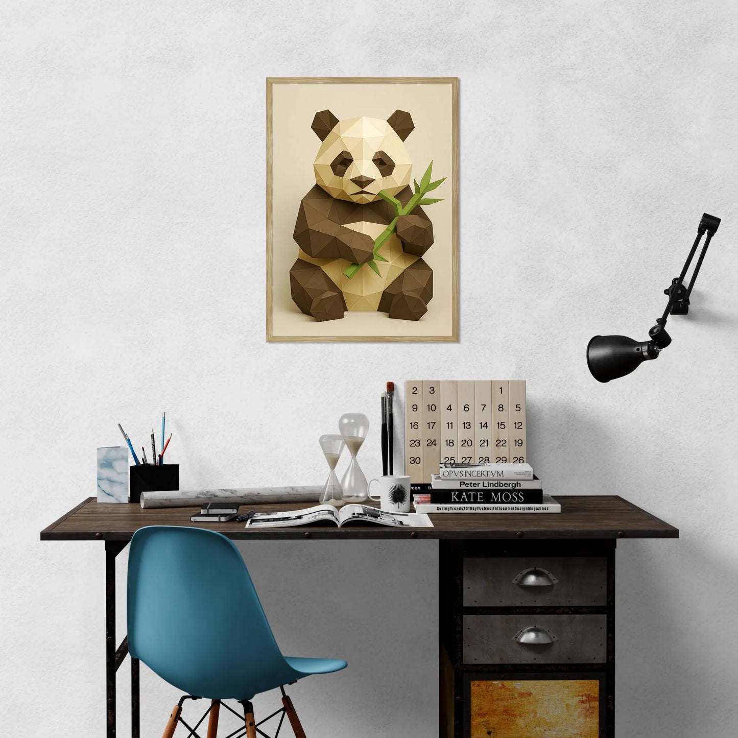 Panda Poly Art