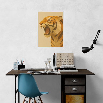 Tigre Poly Art