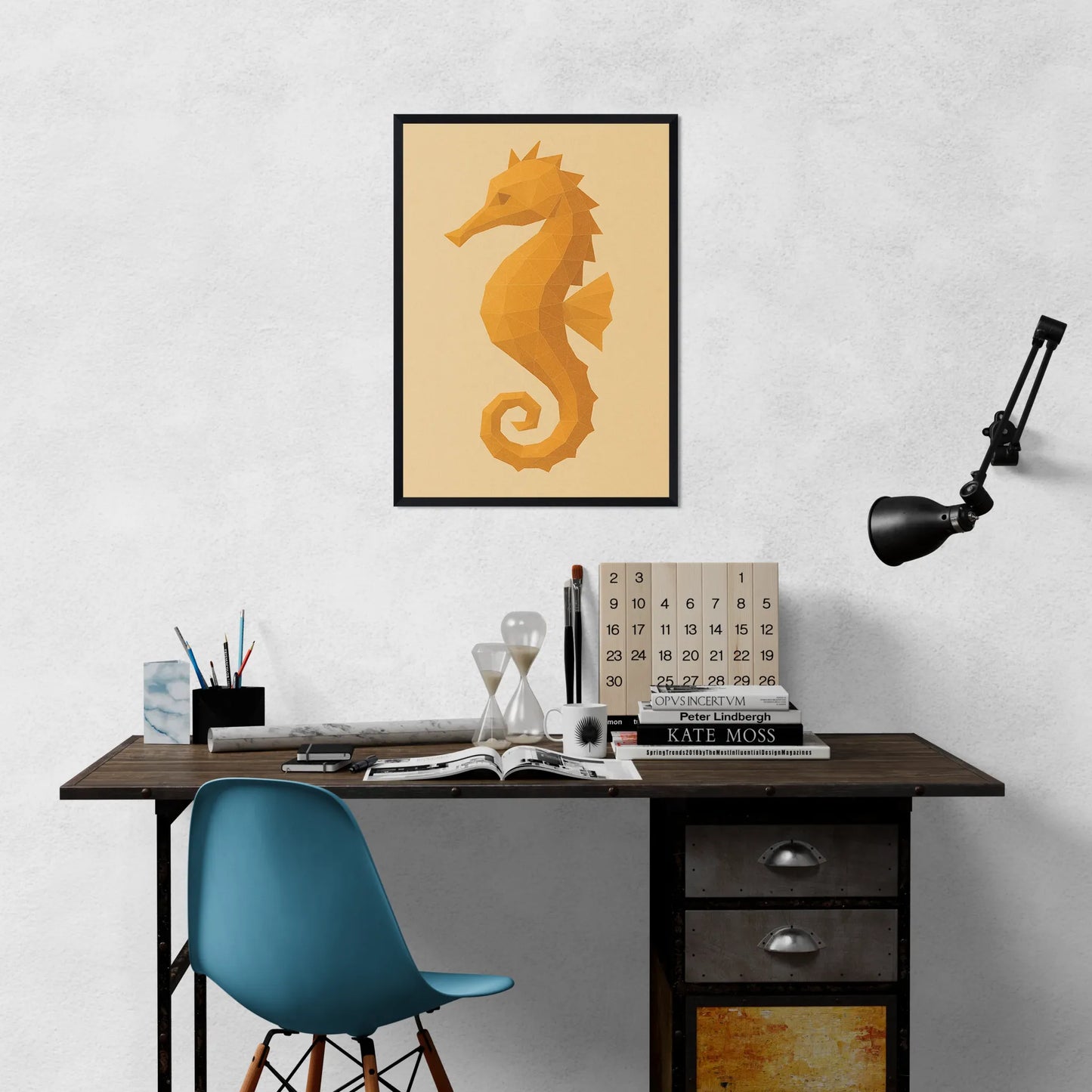 Cavalluccio Marino Poly Art