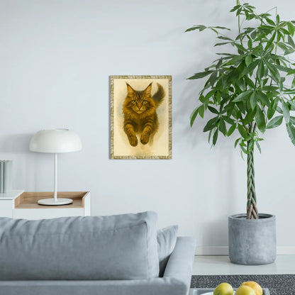 Maine Coon Acquarello